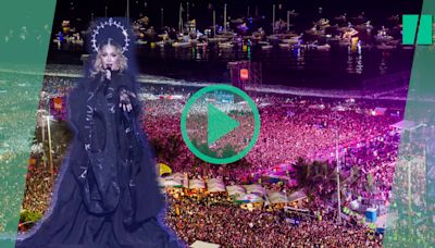 Madonna, en concert à Rio de Janeiro, chante « Like a Virgin » avec 1,5 million de personnes