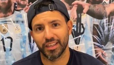 El fuerte cruce del Kun Agüero con los hinchas chilenos en las redes sociales: “Nos vemos en Disney”