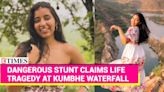 Social Media Addiction Costs Mumbai Influencer: Aanvi Kamdar Falls To Death At Kumbhe Waterfall