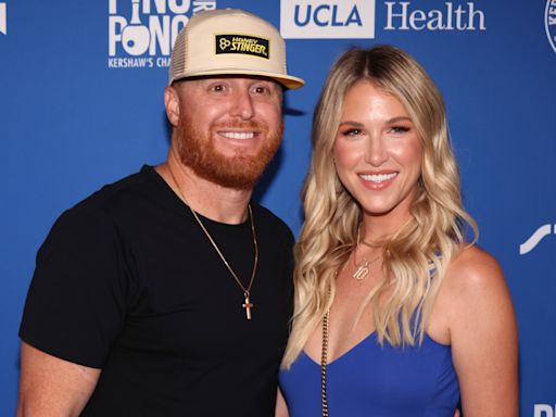 Blue Jays player Justin Turner and wife Kourtney Turner welcome first baby: 'We are so in love with you'