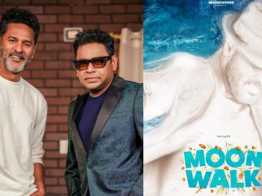 Prabhu Deva’s film with AR Rahman titled ‘Moon Walk’