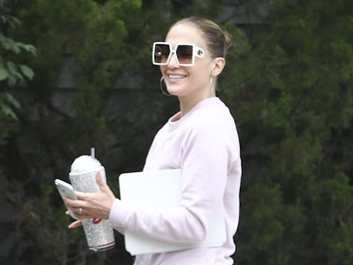 Jennifer Lopez beams with joy as she hits luxury gym in the Hamptons