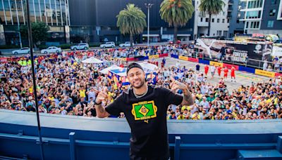 Neymar es visto de fiesta en Las Vegas previo a la final de Copa América