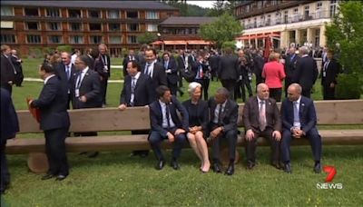 Awkwardness at G7 Summit