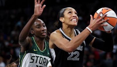 Caitlin Clark and A'ja Wilson lead WNBA All-Star fan vote