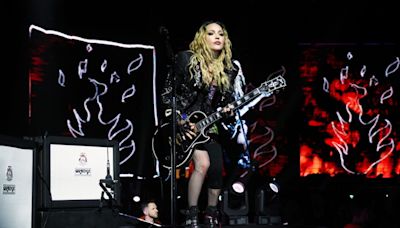 Madonna sued by male fan for staging ‘sweaty pornography-style show’