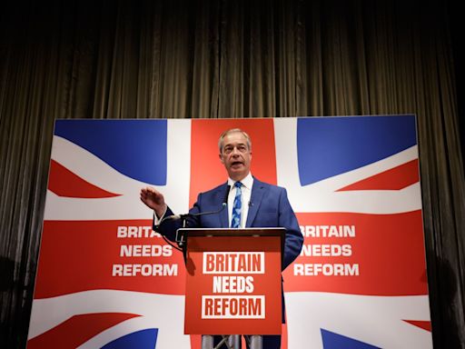 Farage’s Return Sees Reform Party Close on Tories, YouGov Says