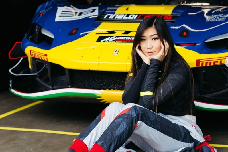 Race Car Driver Samantha Tan on Smashing Stereotypes and Her Beauty Go-Tos