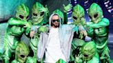 J Balvin Welcomes Will Smith (and an Alien Invasion) at Coachella