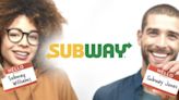 Subway ofrece sándwiches gratis de por vida a quien se cambie de nombre