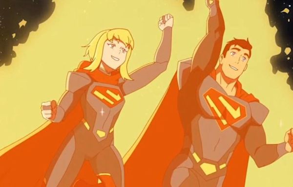 My Adventures with Superman Debuts Supergirl's Official Suit