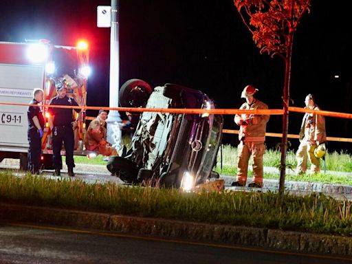 Man dies in car crash in Montreal's Plateau-Mont-Royal borough