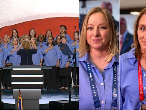 'What an experience': Local faith-based recovery program sings national anthem at RNC