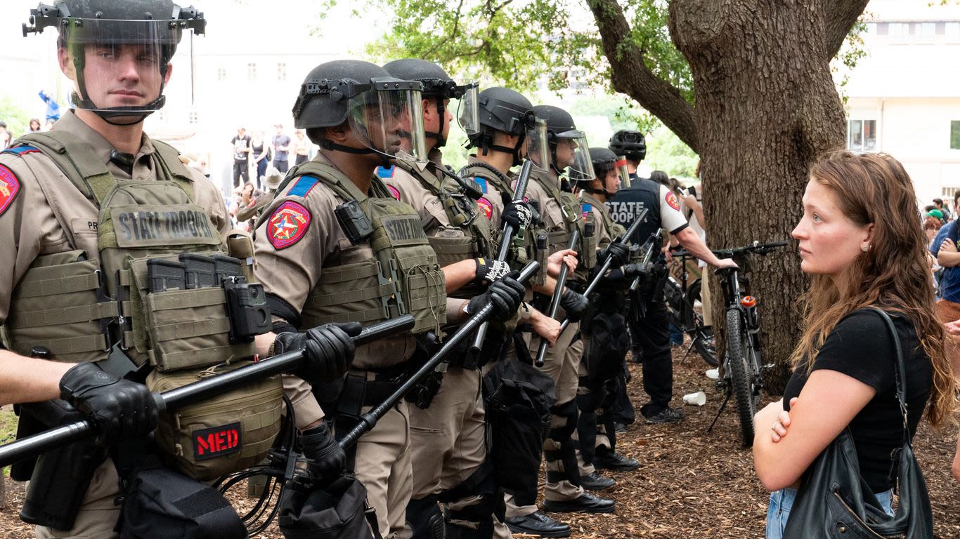 At least 20 arrested at University of Texas Israel-Palestine protests