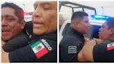 VIDEO: Captan a policías municipales presuntamente extorsionando a un automovilista en Ecatepec