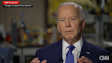 Biden: If Israel invades Rafah, "I'm not supplying the weapons"