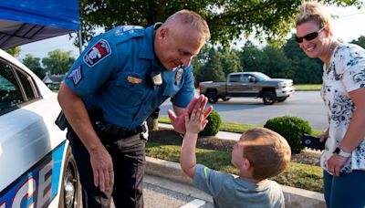 New date set for bike raffle after rain cuts short Hanover's National Night Out