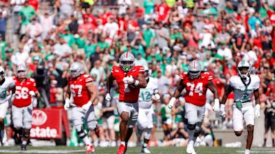 Big plays lift Ohio State to 49-14 win over Marshall