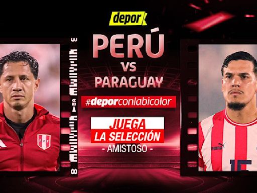 Perú vs Paraguay EN VIVO vía América TV, ATV y Movistar: cómo ver amistoso internacional