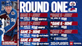 Round One Schedule Set | Colorado Avalanche