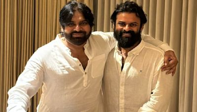 Sai Dharam Tej recalls a special childhood memory with uncle and Deputy AP CM Pawan Kalyan; shares photo