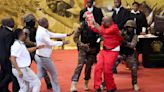 South Africa opposition leaders disrupted the president's speech last year. They're barred this time