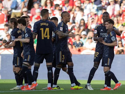 Swaggering champions Madrid rout relegated Granada