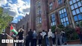 Gaza war protesters barricade themselves inside Newcastle University