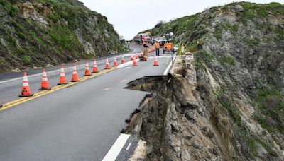 Washout-closure stretch of Highway 1 in Big Sur to reopen by May 25