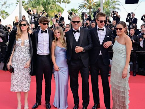 Kevin Costner on His Kids' Reaction to Seeing Him Emotional at Cannes