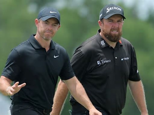 Rory McIlroy, Shane Lowry share lead entering weekend in New Orleans