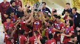 Afif's hat trick of penalties secures Qatar back-to-back Asian Cup titles after beating Jordan 3-1
