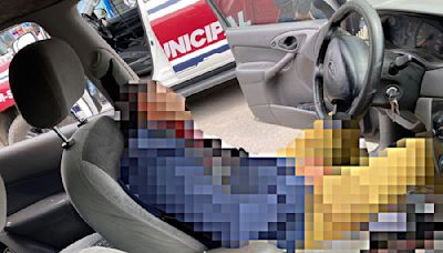 Un hombre que intentó asesinar a su pareja se corta el cuello para evitar ser detenido en Texmelucan - Puebla