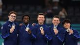 Olympics-Gymnastics-Underdogs no more, U.S. men nab bronze in Olympic resurgence