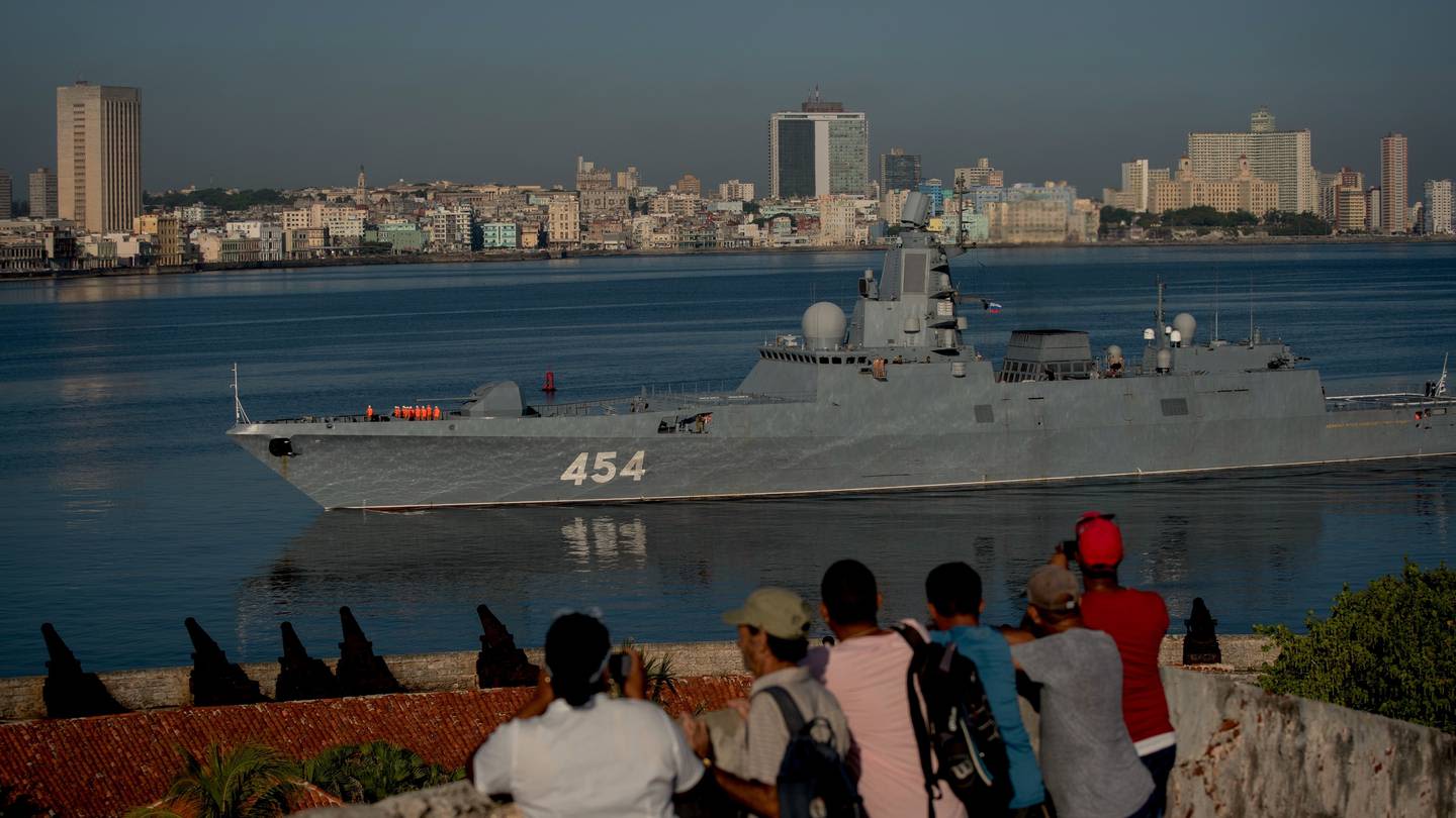 Russian warships will arrive in Havana next week, say Cuban officials citing 'friendly relations'