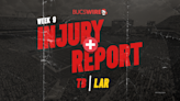 Bucs vs. Rams injury report: 4 out, 3 questionable for Tampa Bay