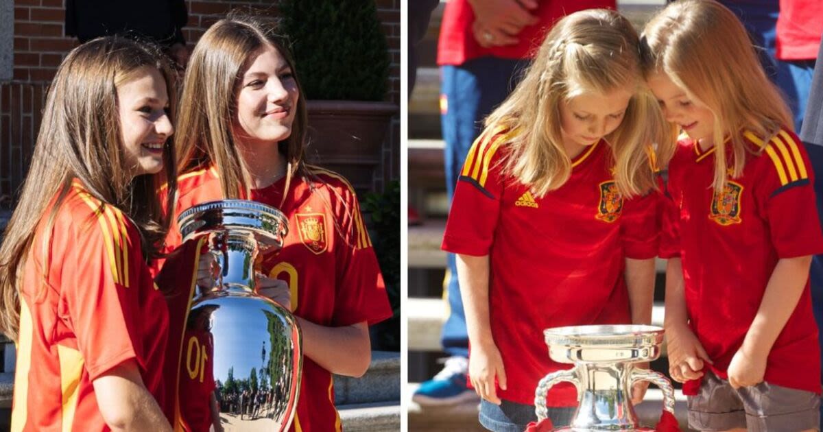 Spanish Princesses rub salt in the wound for England football fans with new snap