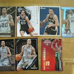 網拍讀賣~Manu Ginobili~限量卡/135/199~共7張~2500元~13-14 PRIZM~SILVER~