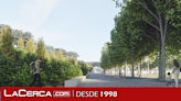La pradera que ocupará el espacio del antiguo estadio Vicente Calderón en Madrid Río estará rodeada por una pista de atletismo