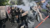 Photos: Clashes erupt at Mexico City protest against Israel’s war on Gaza