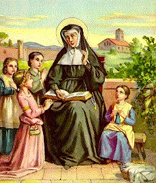 feast day of St. Angela Merici, the foundress of the Ursulines. Angela ...