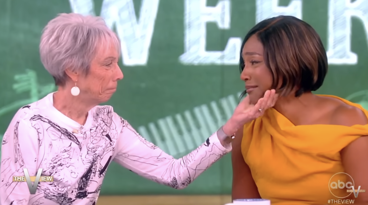 Tiffany Haddish shares an emotional reunion with the teacher who taught her to read