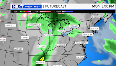 A warm week ahead with some chances of rain for Southeast Michigan