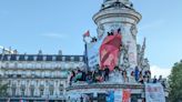 France's left-wing alliance blocks a far-right majority, projection shows