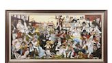 Iconic painting 'The Blaydon Races' by North East artist Bob Olley to go under the hammer