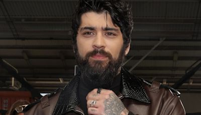 Zayn Malik looks worlds away from One Direction days as he shows off bushy beard