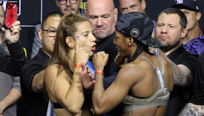 From Las Vegas brawl to UFC 302: How Ailin Perez vs. Joselyne Edwards grew into a heated grudge match