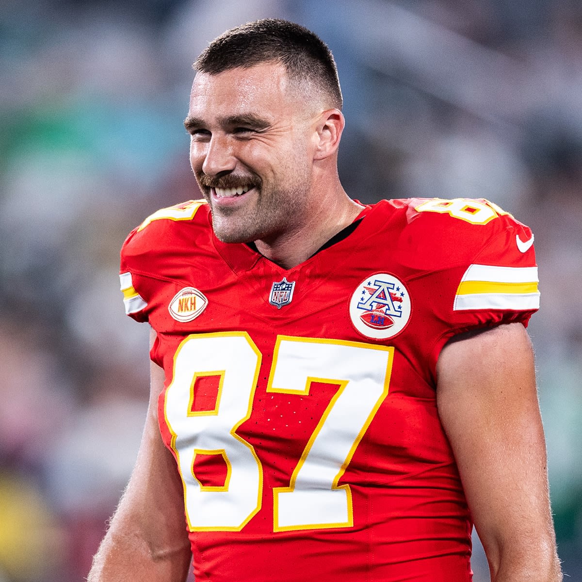 Travis Kelce Reacts to Multi-Million Figure of New Contract