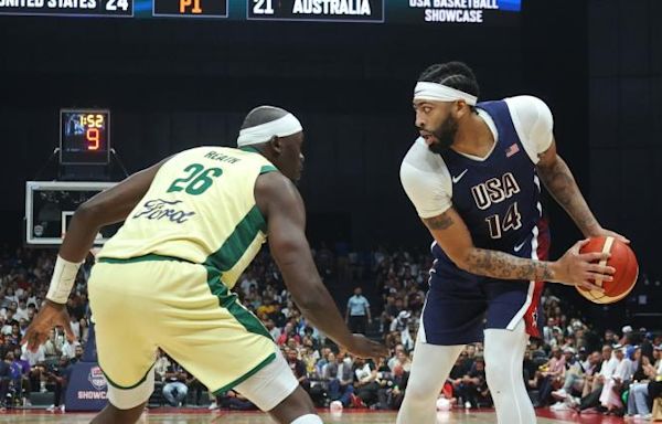USA vs. Australia final score, results: Anthony Davis shines, U.S. holds off Boomers rally in Olympic exhibition | Sporting News