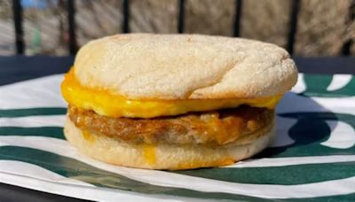 Why You Should Think Twice Before Buying Starbucks' Classic Sausage Breakfast Sandwich